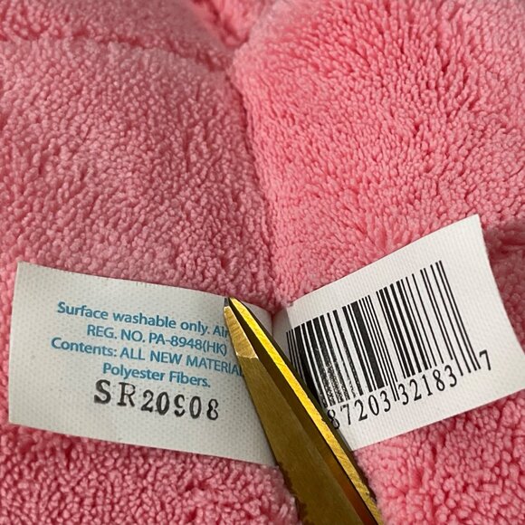 Care Bears Love-a-Lot Bear 2008 24" Plush Hearts Jumbo Stuffed Animal Valentine - Picture 12 of 12